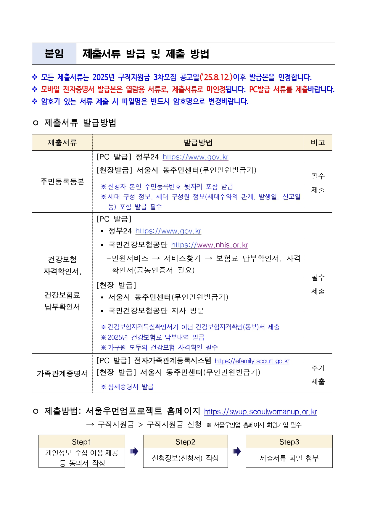 2025년 서울우먼업 구직지원금 지원 대상자 3차 모집 공고_page-0009